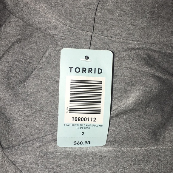 Jersey Cold Shoulder Surplice Maxi Dress - Picture 3 of 3